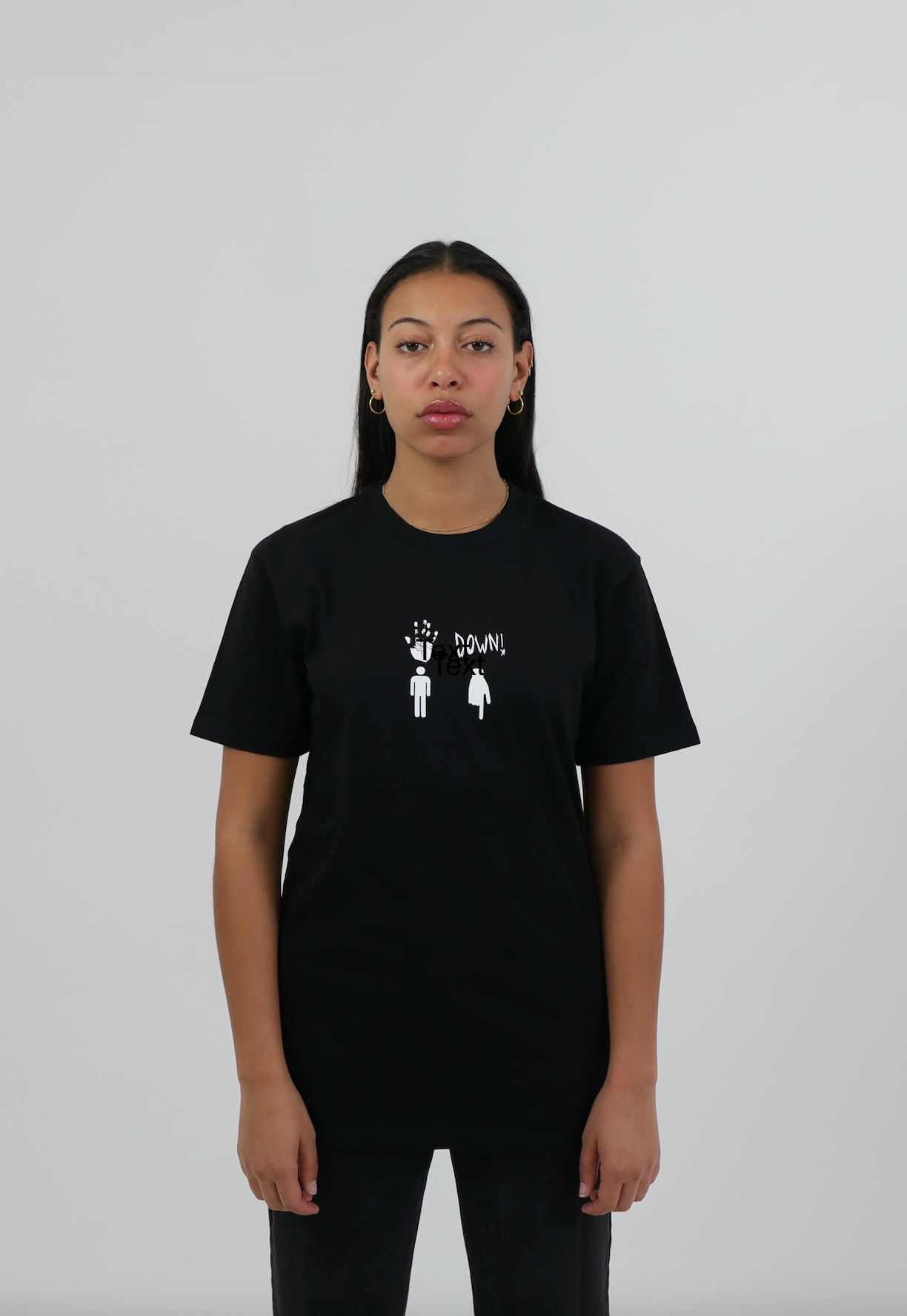 "Hand Down Man Down" Short Sleeve T-Shirt